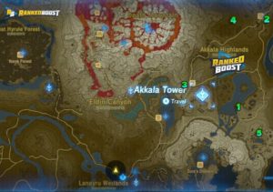 Zelda Breath of the Wild Shrine Locations | Breath of the Wild Dungeons