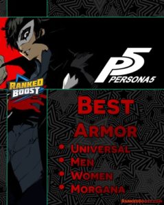 Persona 5 Armor List And How To Get The Best Armor Items In P5