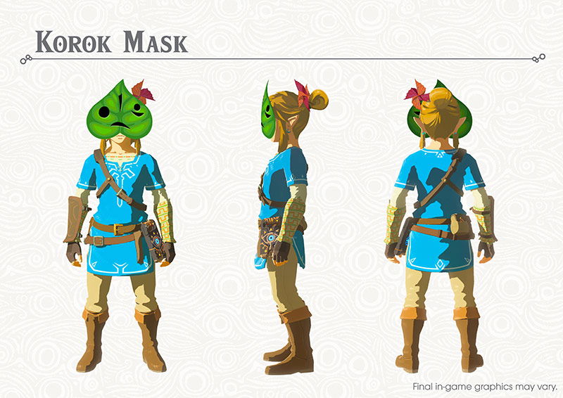 Zelda Armor DLC_korokmask