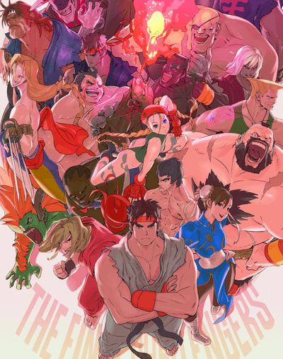 sf2 characters