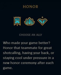 League of Legend Honor Rewards | LoL Season 10 Honor Update