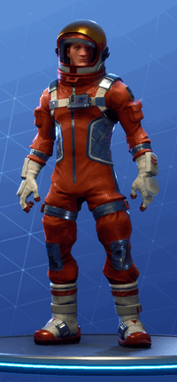 Orange Astronaut Skin Fortnite