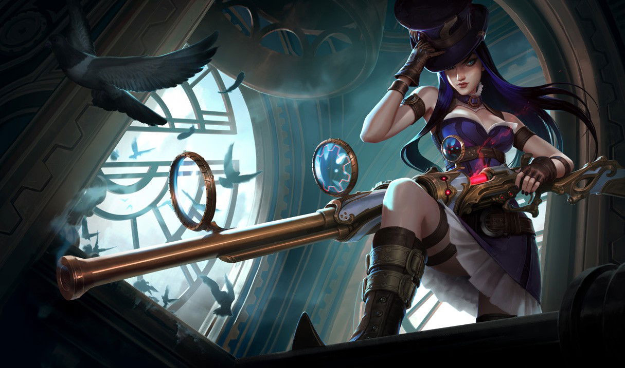 Caitlyn Build S12 Runes Mythic Item Build Skill Order Lol 12 5