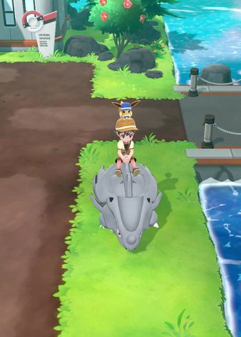 Pokemon Lets Go What Pokemon You Can Ride On Land And Water