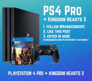 PlayStation 4 Giveaway