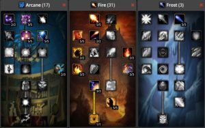 WoW Classic Fire Mage Build