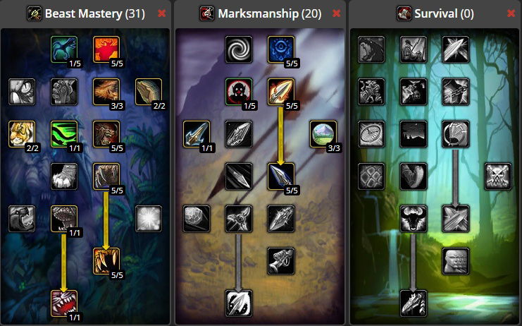 World Of Warcraft Classic Hunter Leveling Guide Leveling Locations 1 60