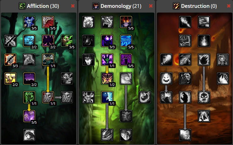 World Of Warcraft Classic Warlock Leveling Guide Leveling 1 60