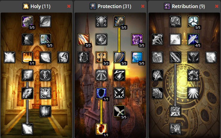 WoW-Classic-Protection-Paladin-Build