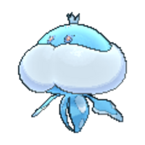 Pokemon 10592 Shiny Mega Jellicent F Pokedex: Evolution, Moves