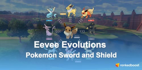 Pokemon Sword & Shield - How to evolve Eevee into ALL 8 Eeveelutions 