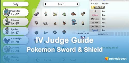 Pokemon Sword And Shield How To Check Iv S Pokemon Iv Judge