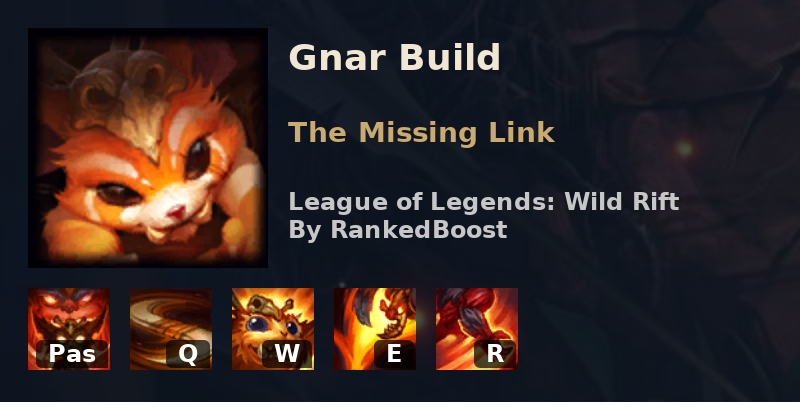 LoL Wild Rift Gnar Build Guide | Runes, Item Builds and Skill