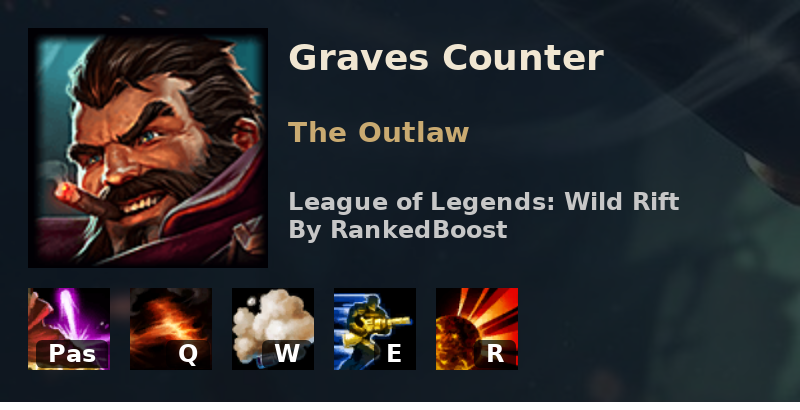 LoL Wild Rift Graves Counters | Best Counters Graves is Weak