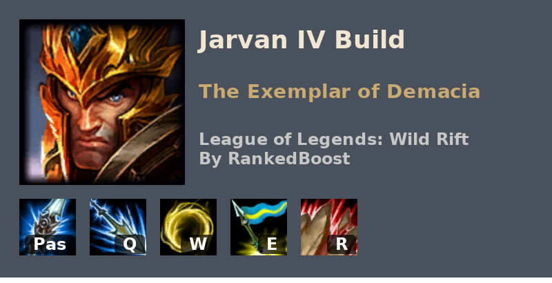 Lol Wild Rift Jarvan Iv Build Guide Runes Item Builds And Skill Order