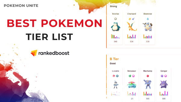 pokemon unite best pokemon for ranked