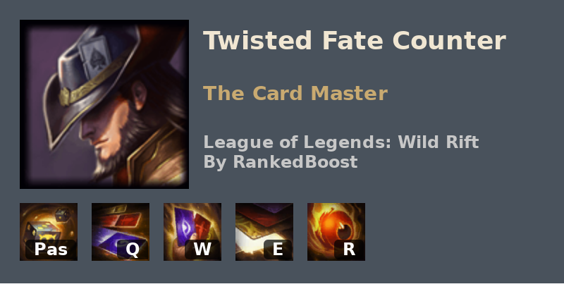 LoL Wild Rift Twisted Fate Counters Best Counters Twisted Fate Is 