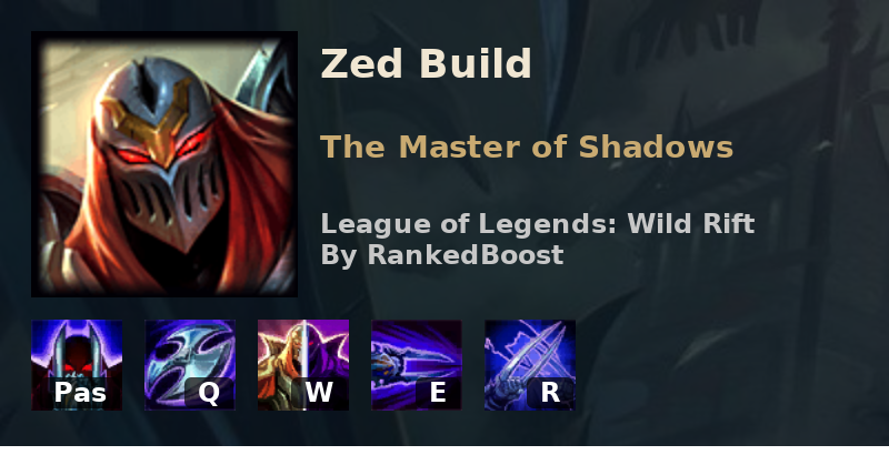 lol zed stats