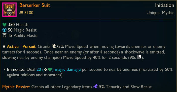 League of Legend New Items Update | 2021 Pre Season Mythic Items List