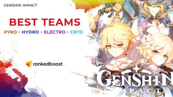 Teams impact. Genshin Impact Team. Noblesse oblige Геншин. Genshin Impact команда из всех элементов. Тетрадь Genshin Impact № 2.