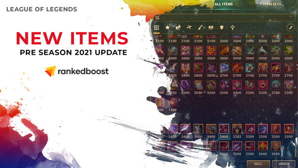 League Of Legend New Items Update 21 Pre Season Mythic Items List