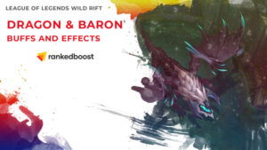 League of Legends Wild Rift Dragon and Baron Buffs