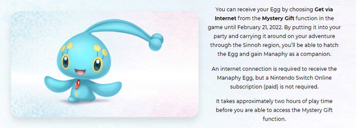 Manaphy  Pokédex