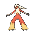 Pokemon Brilliant Diamond and Shining Pearl Blaziken