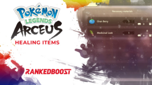 Pokemon Legends Arceus Healing Items