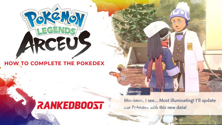 Pokemon Legends Arceus Pokedex Completion Service