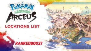 Pokemon Legends Arceus Locations List