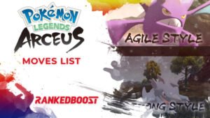 Pokemon Legends Arceus Moves List