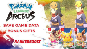 Pokemon Legends Arceus Save Game Data