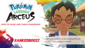 Pokemon Legends Arceus How To Raise and Check Friendship