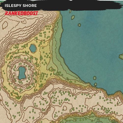 Pokemon Legends Arceus Islespy Shore Pokemon, Items, Map