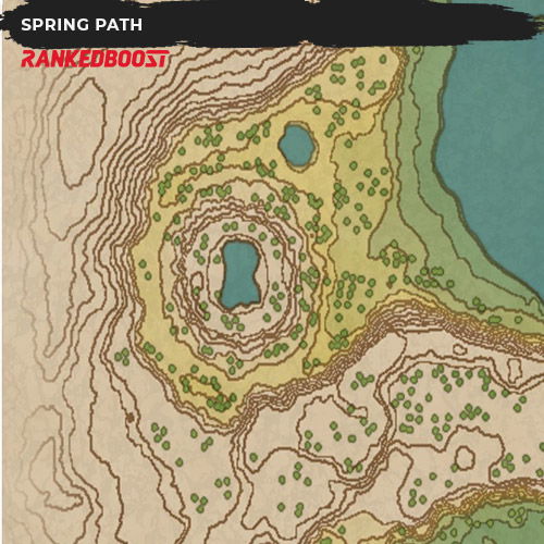 Pokemon Legends Arceus Spring Path Pokemon, Items, Map