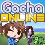 Playing gacha online / demon slayer / roblox 