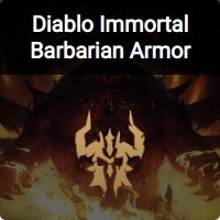 Diablo Immortal Barbarian Armor