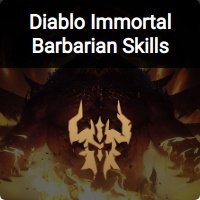 Diablo Immortal Barbarian Skills