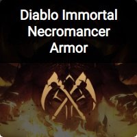 Diablo Immortal Necromancer Armor
