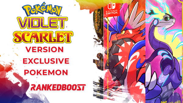 All Version Exclusives in Pokémon Scarlet & Violet